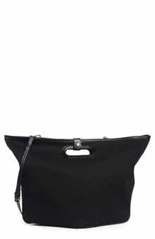 BCBG Canvas Water Repellent Tote Bag with Pouch