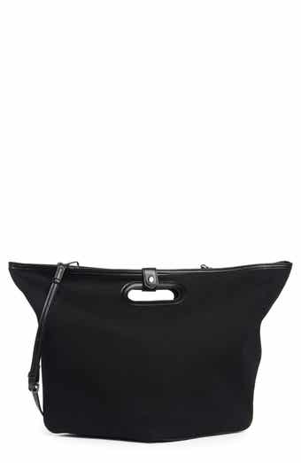 BCBG Canvas Water Repellent Tote Bag with Pouch