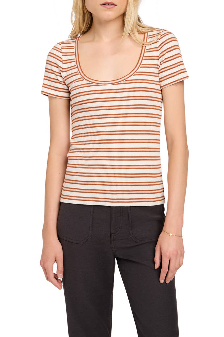 Freestyle Rib T-Shirt, Main, color, TOULOUSE STRIPE