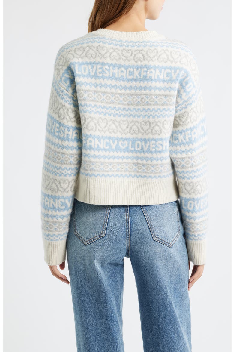 Emberly Crewneck Wool Sweater, Alternate, color, WINTER HAZE