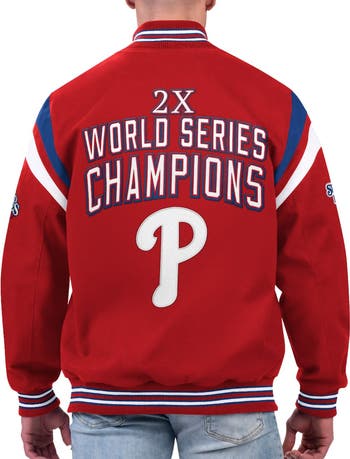 PHILADELPHIA PHILLIES G-III Sports by CARL BANKS buy Red Jacket - Adult XL