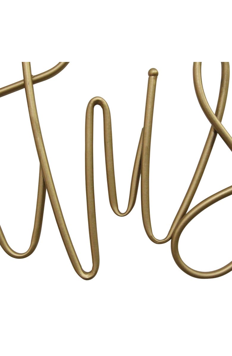 STRATTON HOME DECOR This Is Us Metal Script Wall Art, Alternate, color,