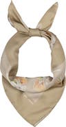 Lauren Ralph Lauren Small Floral Silk Square Scarf
