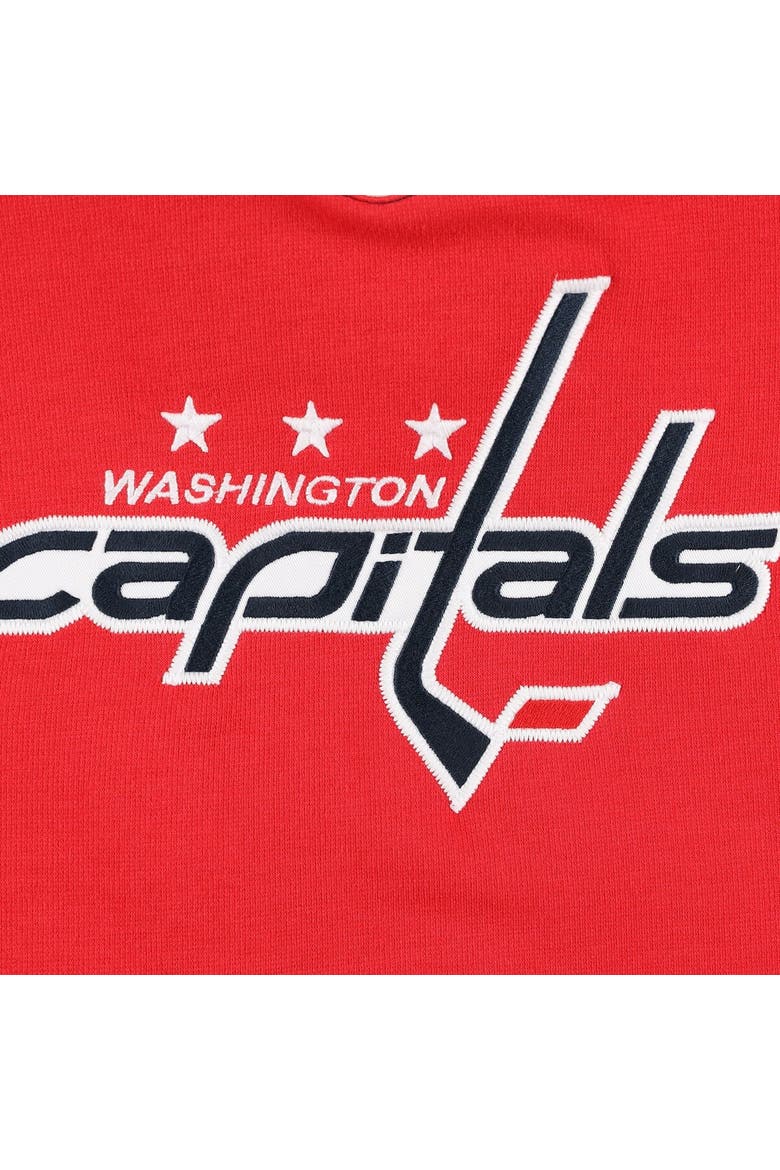 Youth TJ Oshie Red Washington Capitals Ageless Must-Have V-Neck Name & Number Pullover Hoodie, Alternate, color, Red
