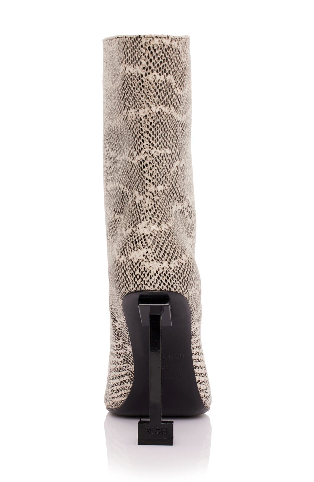 The Bootie, Alternate, color, WHITE SNAKE