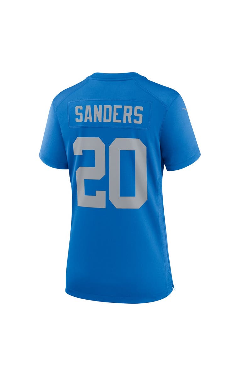 Nike Women's Nike Barry Sanders Blue Detroit Lions Alternate Game Jersey, Alternate, color, Blue