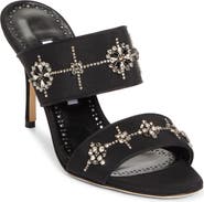 Manolo Blahnik Ralota Embellished Sandal