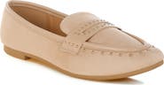 LONDON RAG Lumina Penny Strap Studded Loafer