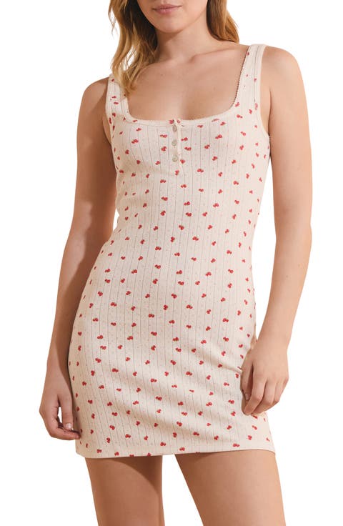 Katell Pointelle Cotton Nightgown