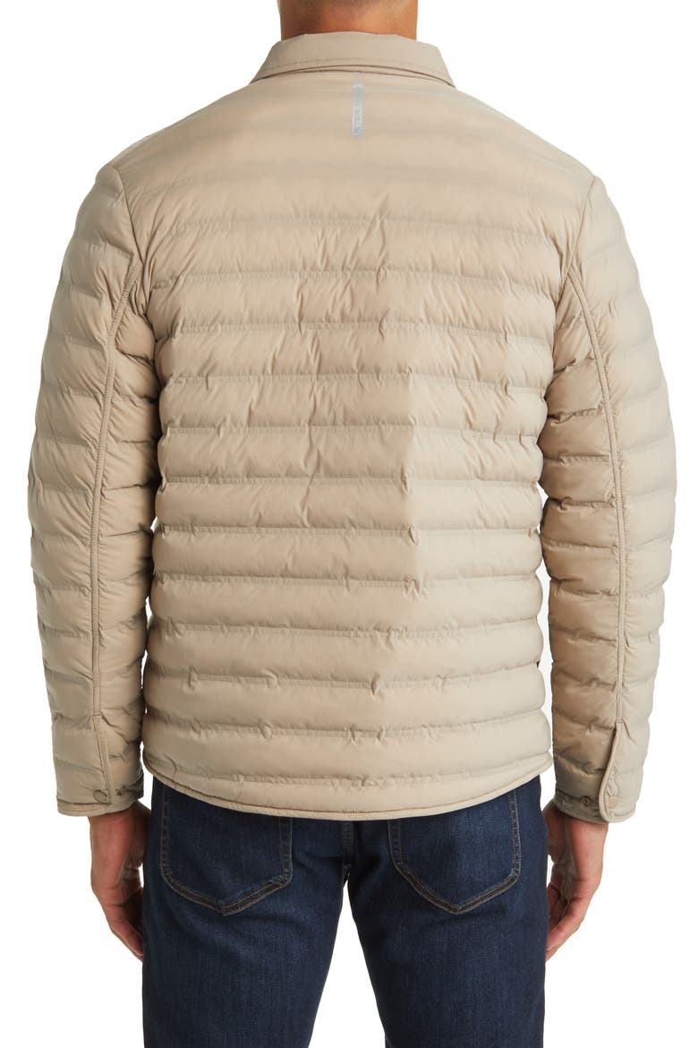 Apex Quilted Snap-Up Jacket, Alternate, color, JUTE