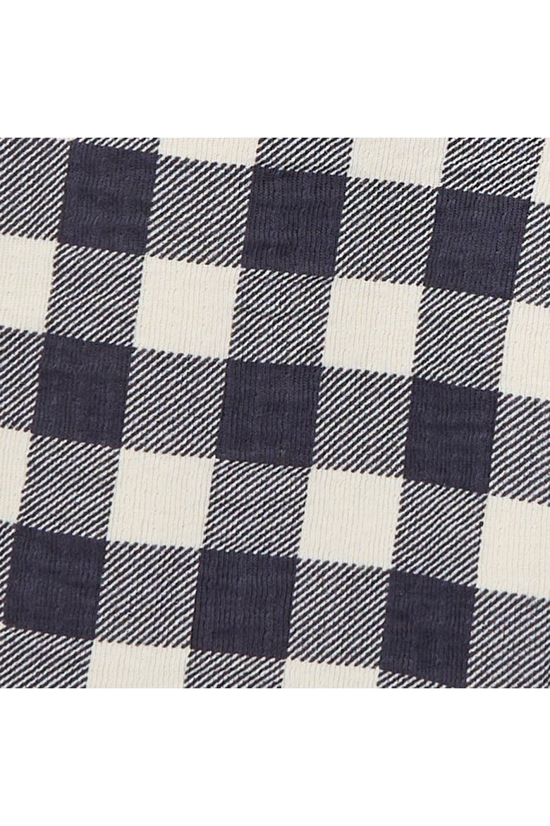 Girls' Ruffle Wide Leg Romper, Alternate, color, Dark Grey Gingham