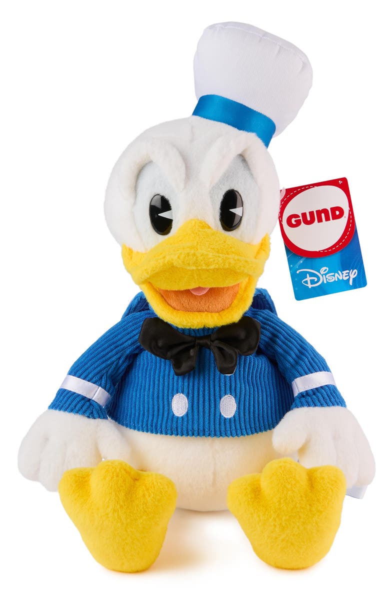 Gund Classic Donald Stuffed Toy, Alternate, color, White