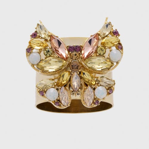 Joanna Buchanan Jeweled Butterfly Napkin Rings, Set Of Two In Gold