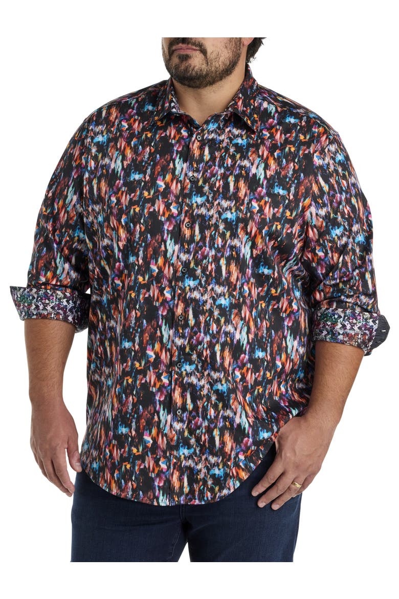 Big & Tall Bratton Sport Shirt, Main, color, MULTI
