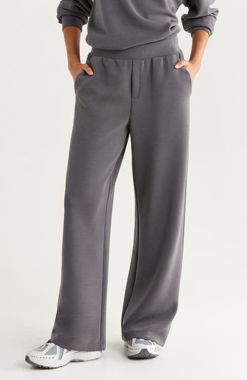 Zella Ultrasoft Knit High Waist Straight Leg Pants