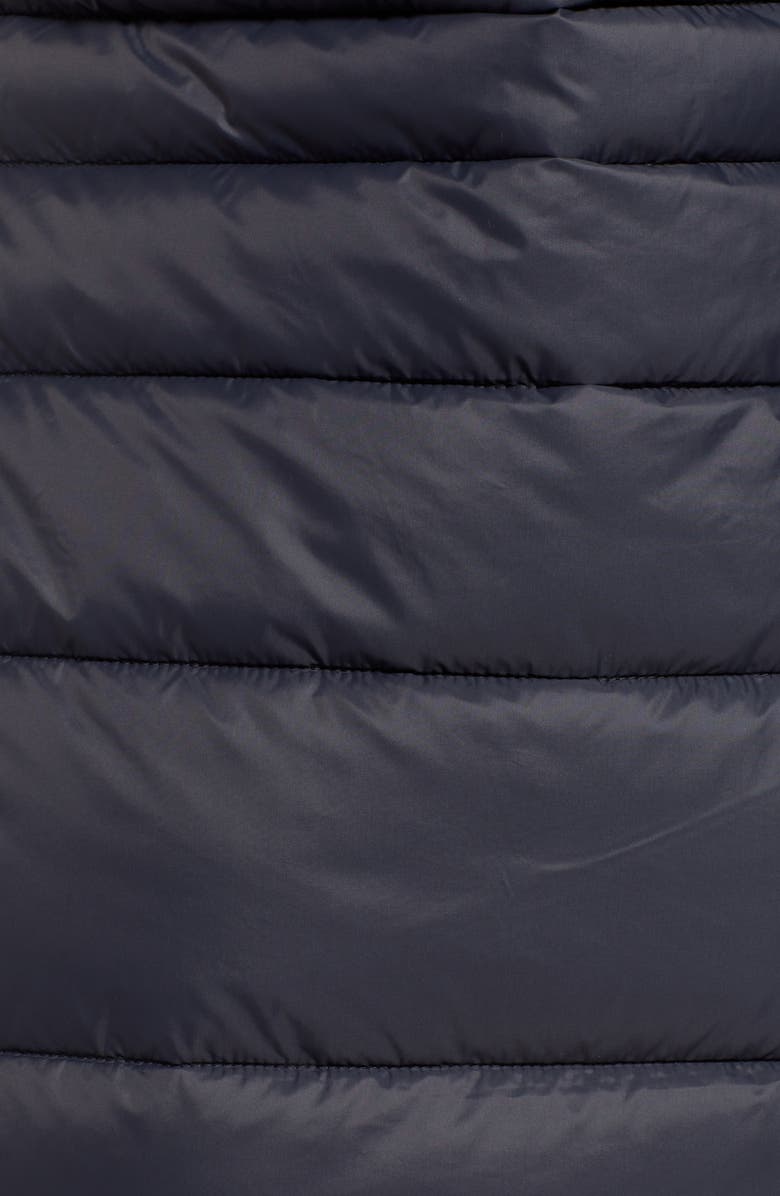 Save The Duck Raven Waterproof Faux Fur Trim Puffer Jacket, Alternate, color, 10017 Grey Black