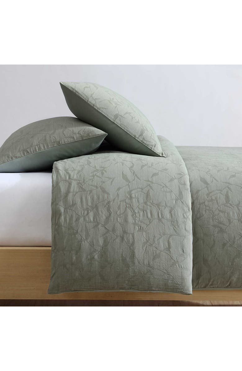 Calvin Klein Branching Leaves Comforter & Sham Set, Alternate, color, 