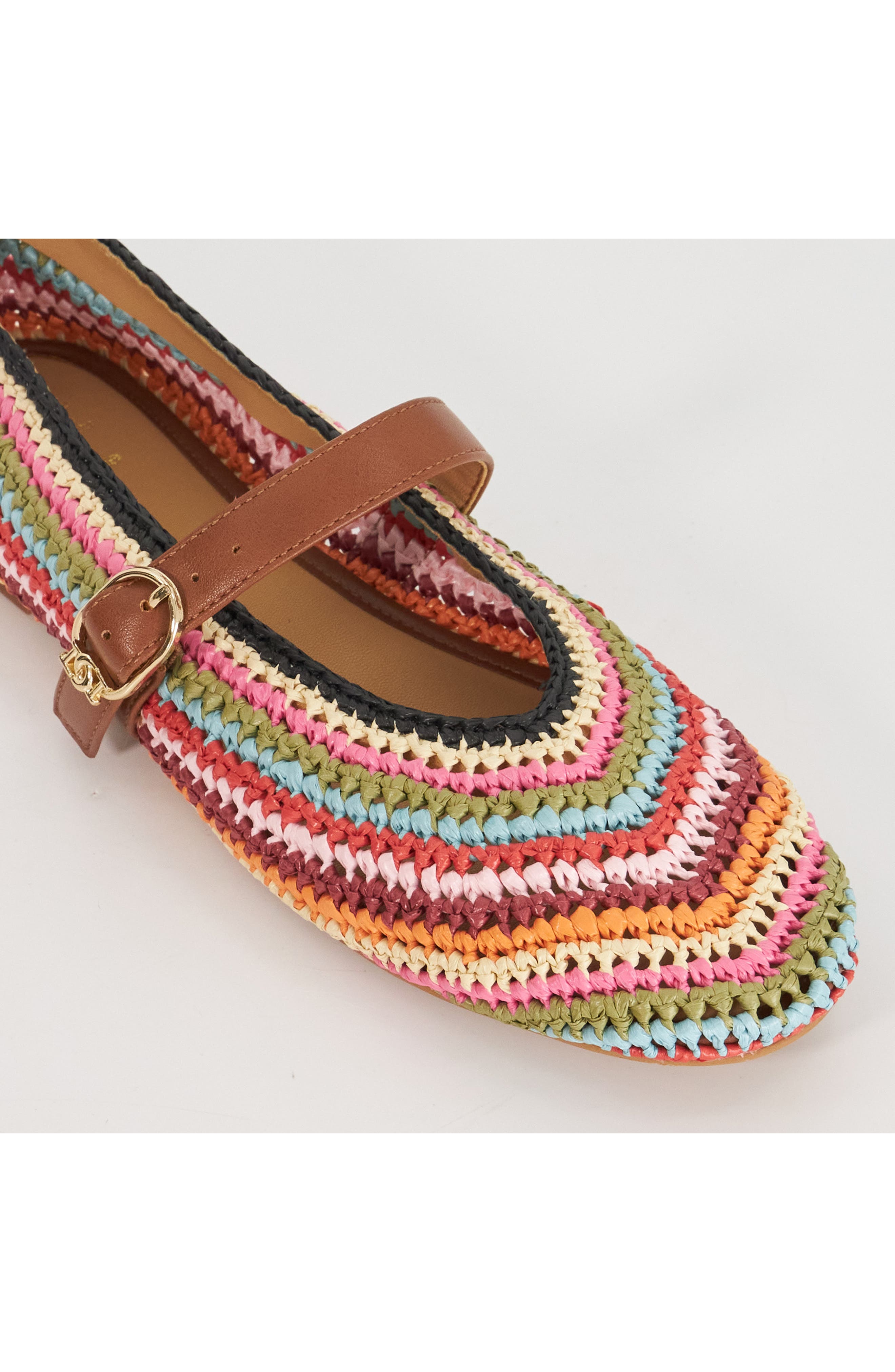 Haloha Mary Jane Flat, Alternate, color, PINK MULTI