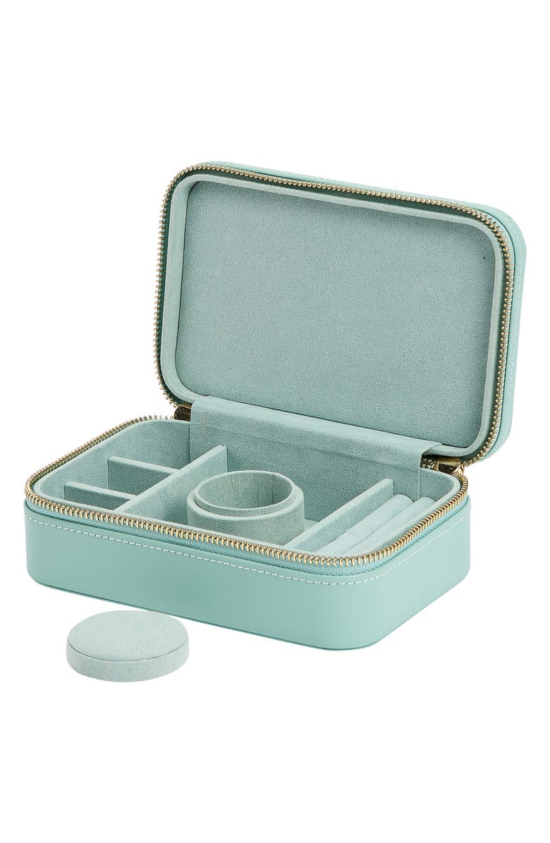 WOLF Sophia Travel Zip Case, Alternate, color, Jade