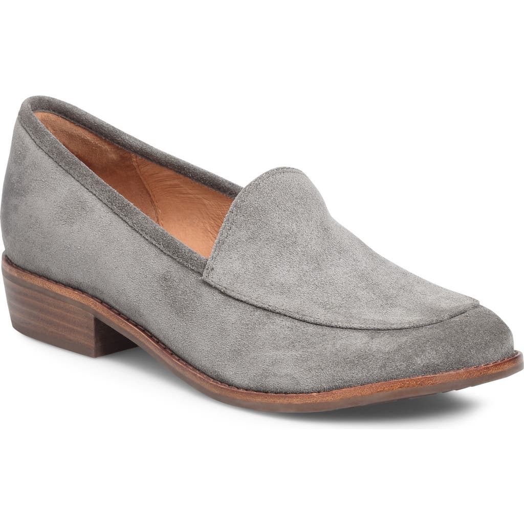 Söfft Napoli Loafer In Smoke Suede