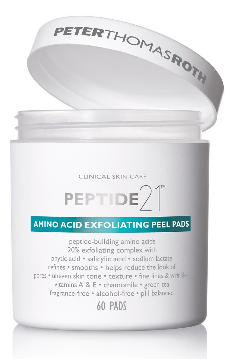 Peter Thomas Roth Peptide 21 Amino Acid Exfoliating Peel Pads, Main, color, 