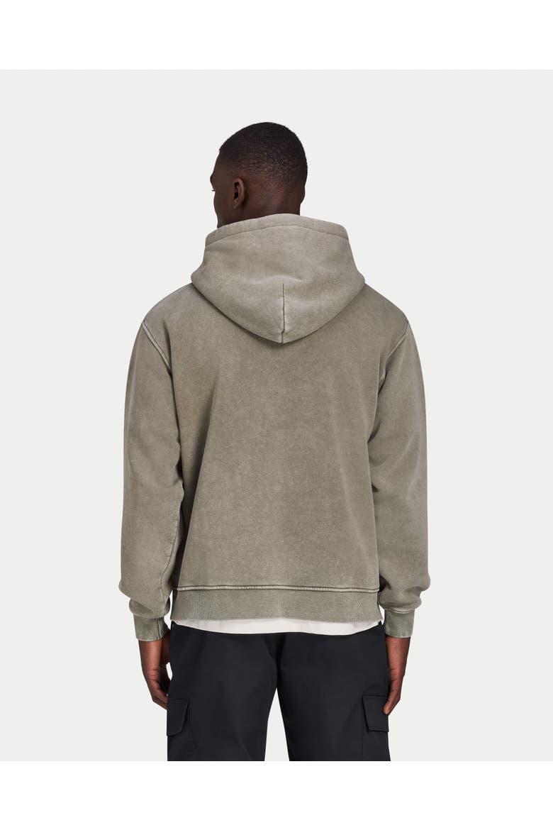 Faded Long Sleeve Oversized Hoodie, Alternate, color, Washed Marsh Grey