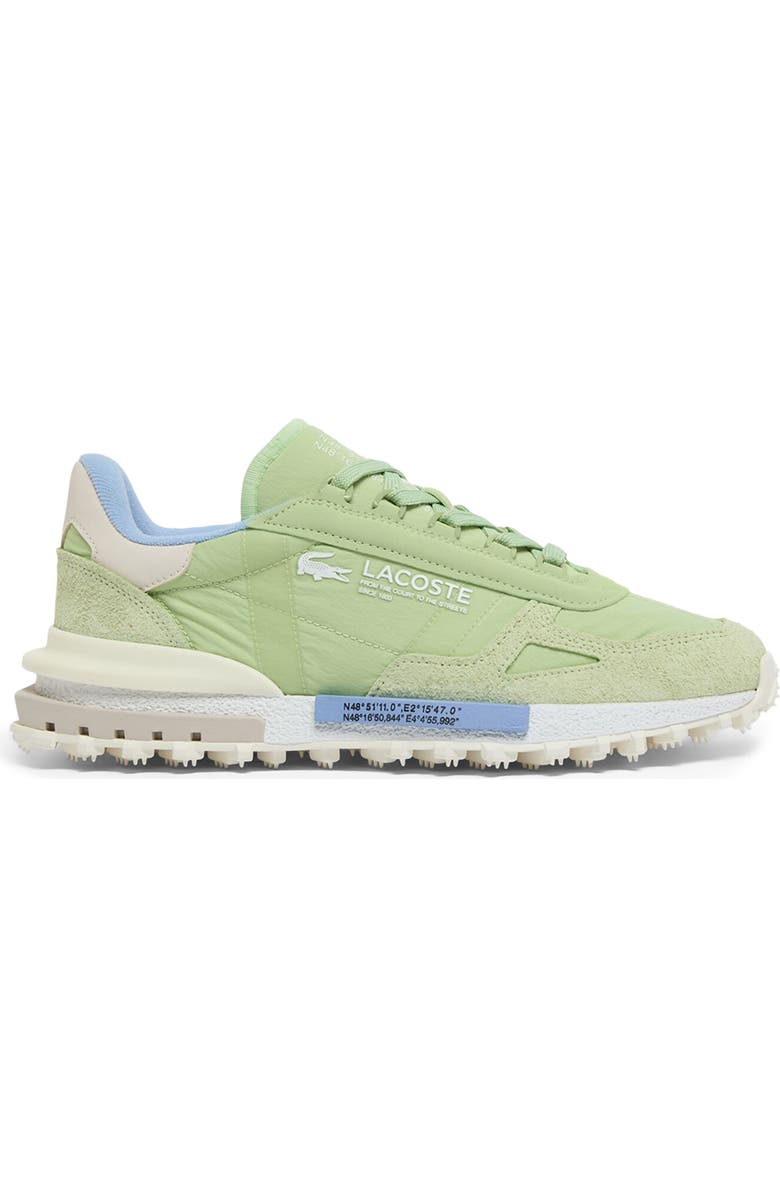 Lacoste Elite Active Sneaker, Alternate, color, Light Green/ Light Blue