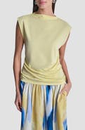DKNY Side Ruched Knit Top