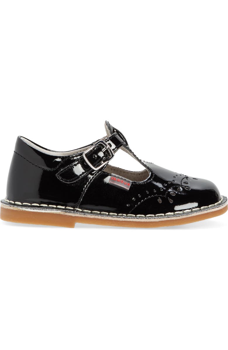 L'AMOUR Kids' Ruthie T Strap Mary Jane, Alternate, color, Patent Black
