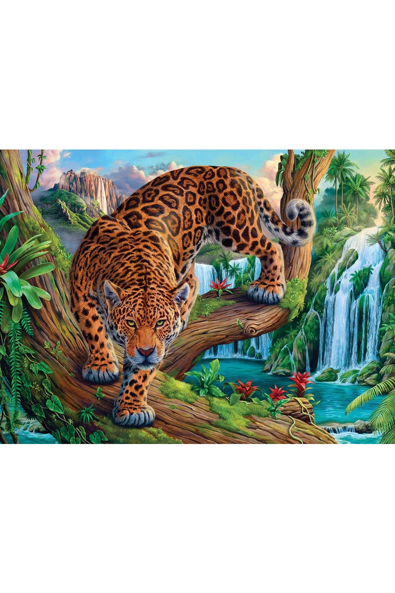 Prowling Leopard 1000 piece Jigsaw Puzzle for Adults, Alternate, color, Multicolor