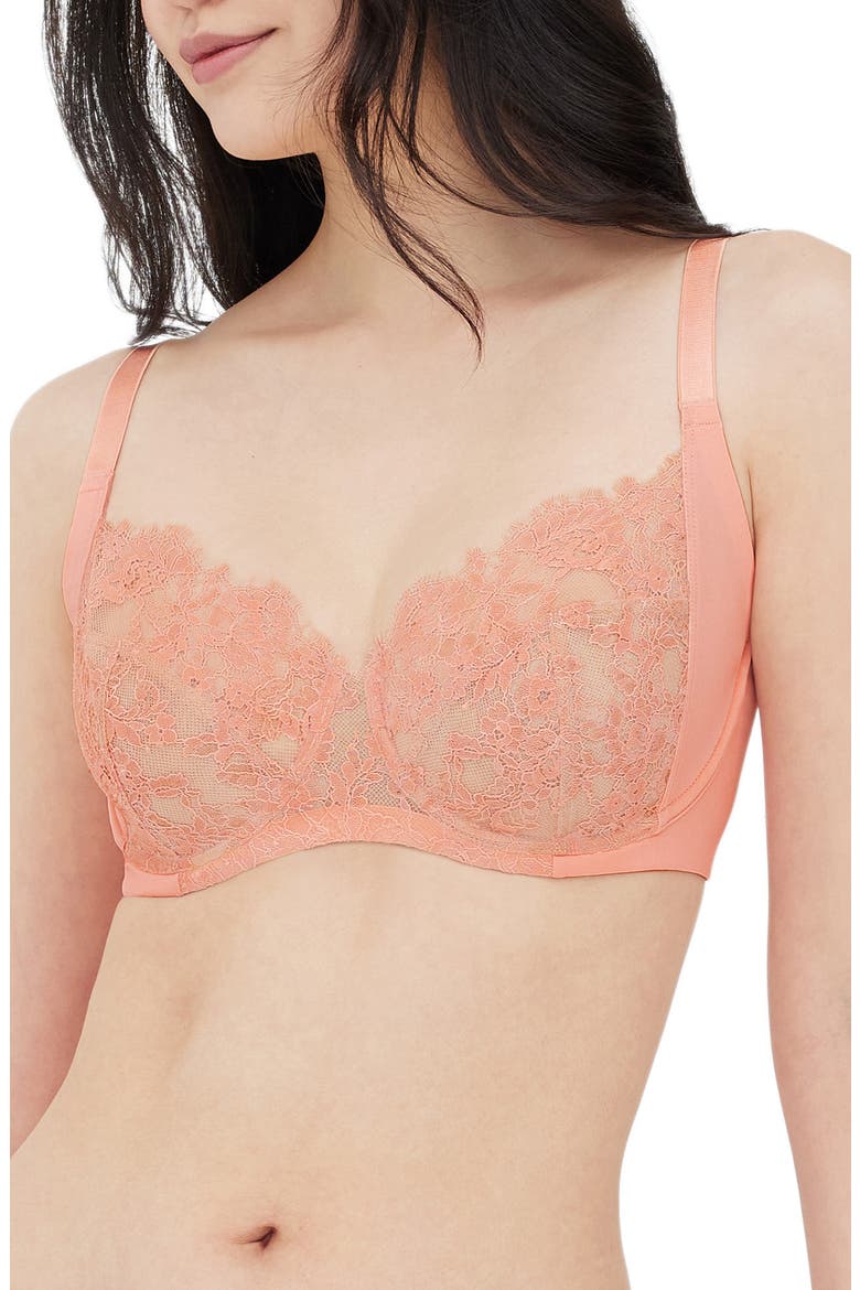 Entice Underwire Full Coverage Bra, Main, color, CARNATN/ NY