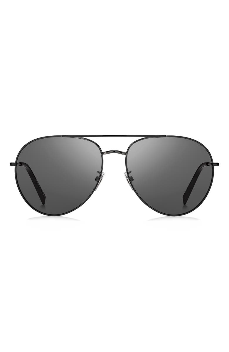 Givenchy 61mm Aviator Sunglasses, Main, color,