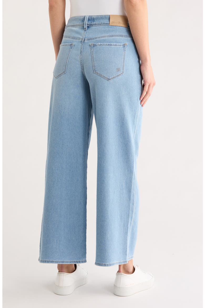 Featherweight Wide Leg Jeans, Alternate, color, MARTINIQUE