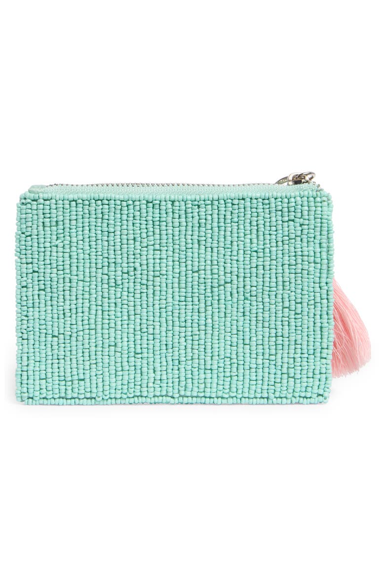 Ice Cream Pops Beaded Coin Pouch, Alternate, color, MULTI