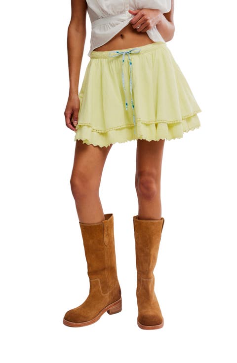 Tulip Layered Miniskirt