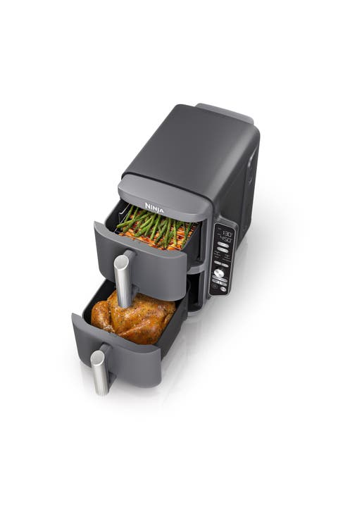 DoubleStack 10 Qt 6 in 1 2 Basket Air Fryer