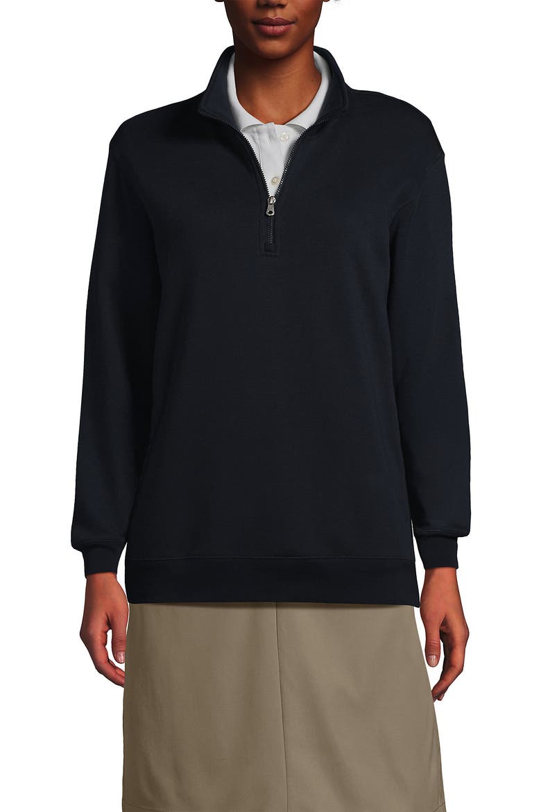 Adult Quarter Zip Sweatshirt, Main, color, Classic Navy