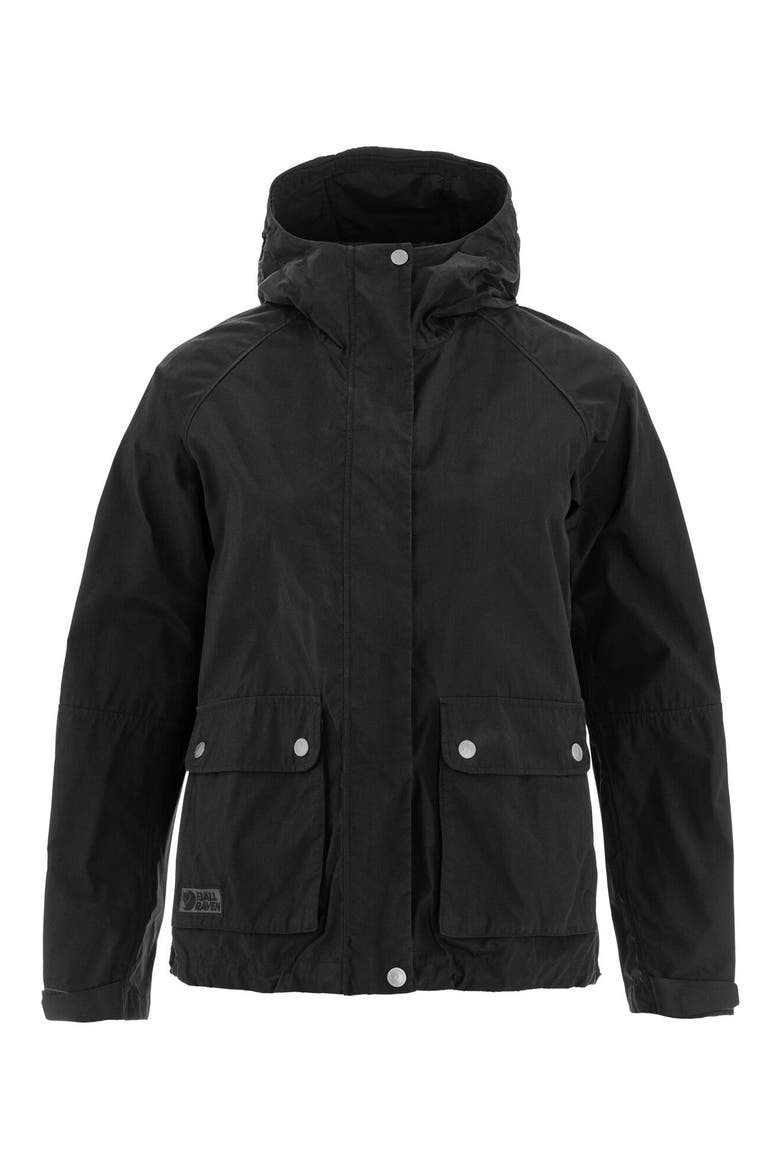 Vardag Vinby Water Resistant Jacket, Main, color, BLACK