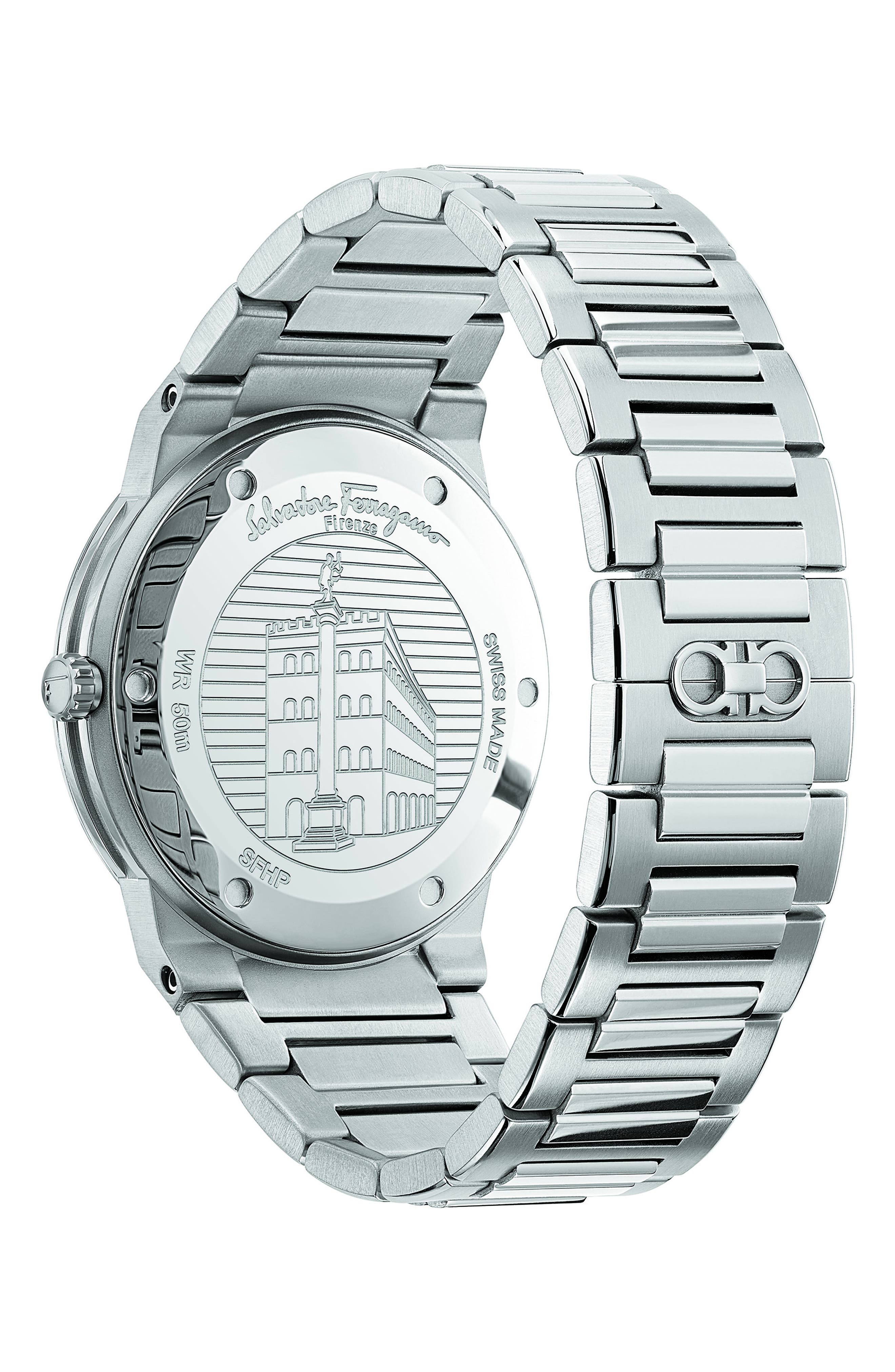 Salvatore Ferragamo Sapphire Bracelet Watch, 41mm | Nordstromrack