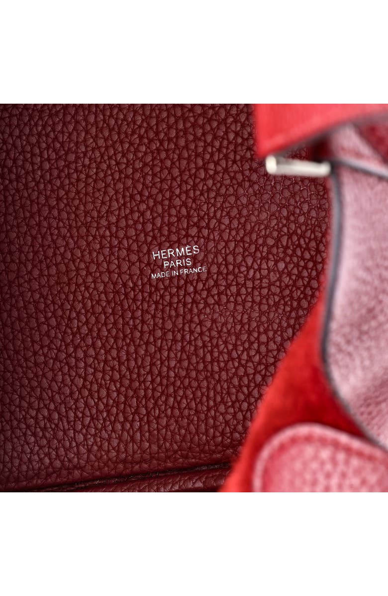 Pre-Owned Hermes Picotin Lock Bag Clemence PM, Alternate, color, Rouge Grenat