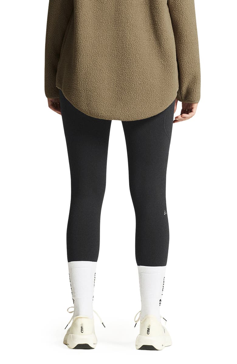 Craft ADV Essence Warm Tights, Alternate, color, Black