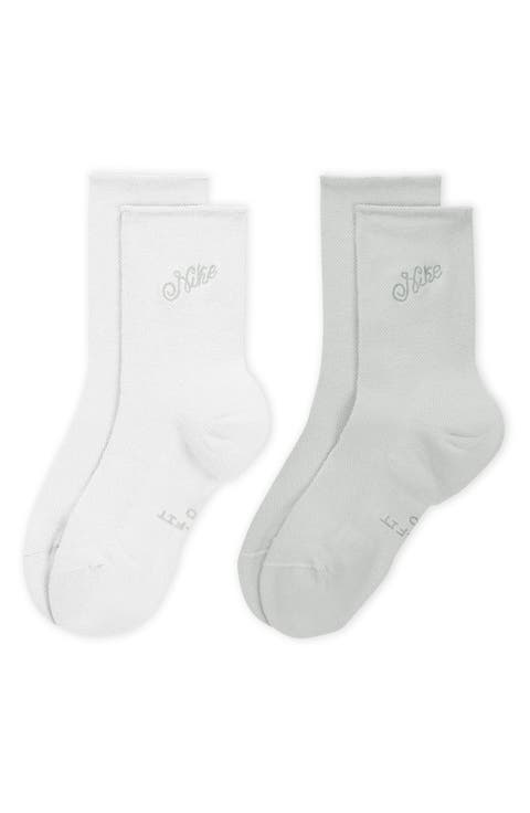 Everyday Elevated Assorted 2-Pack Cotton Blend Crew Socks