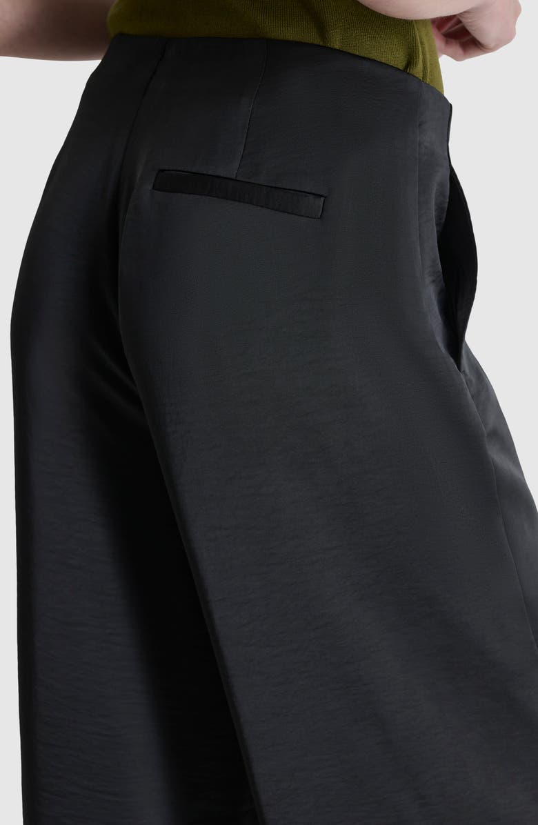 DKNY Wide Leg Pants, Alternate, color, Black