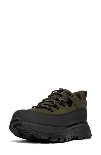 Fitflop Neo-d-hyker Waterproof Trail Sneaker In Green