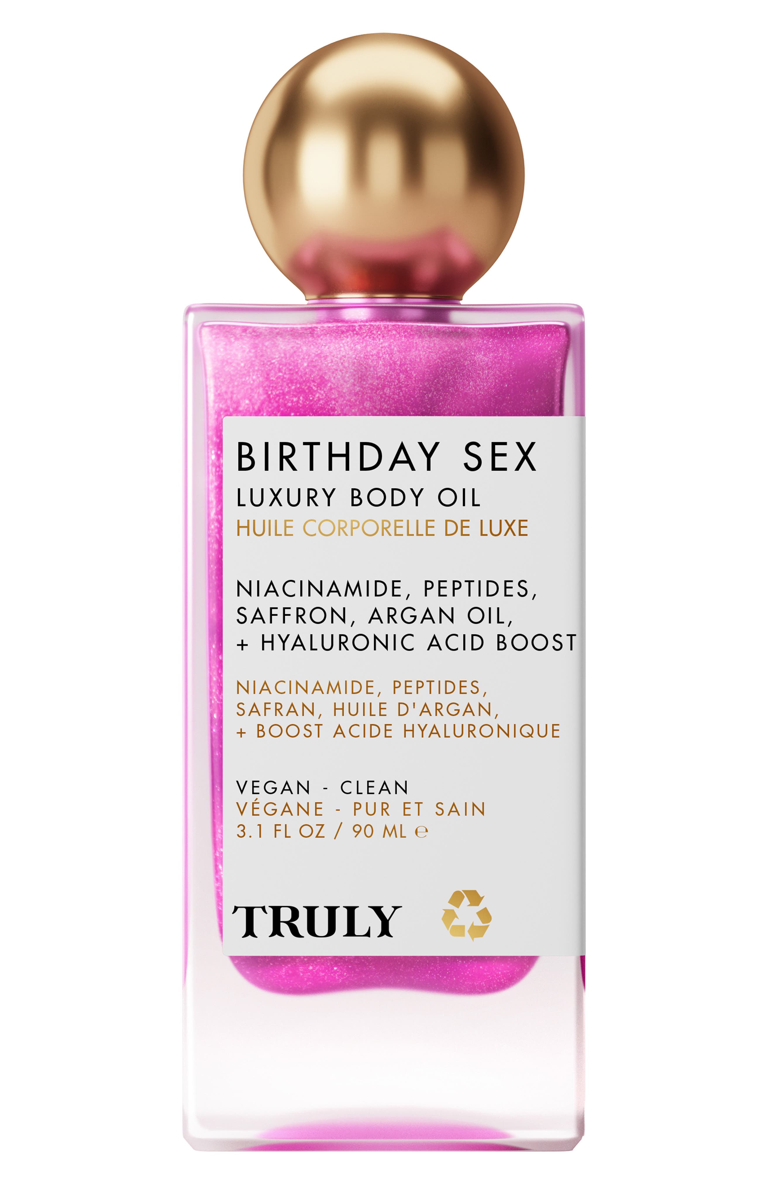 TRULY BEAUTY Birthday Sex Luxury Body Oil