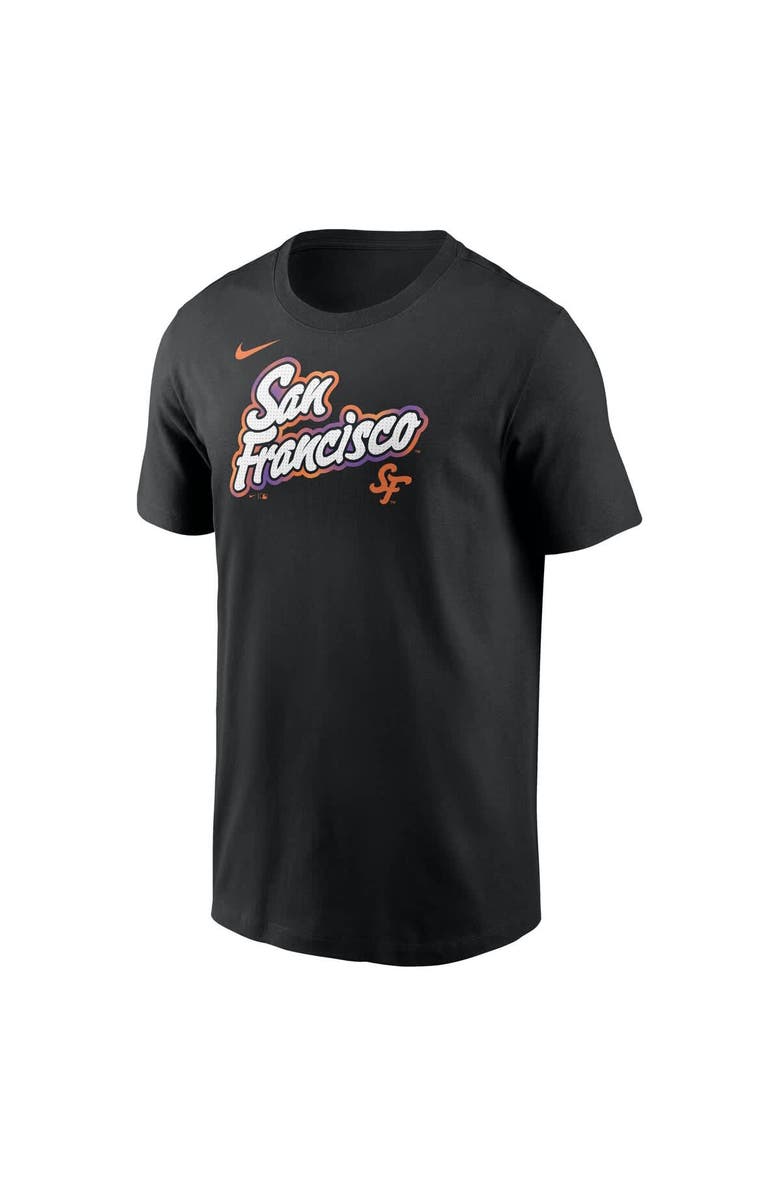 Nike Men's Nike  Black San Francisco Giants 2025 City Connect Wordmark T-Shirt, Alternate, color, Black