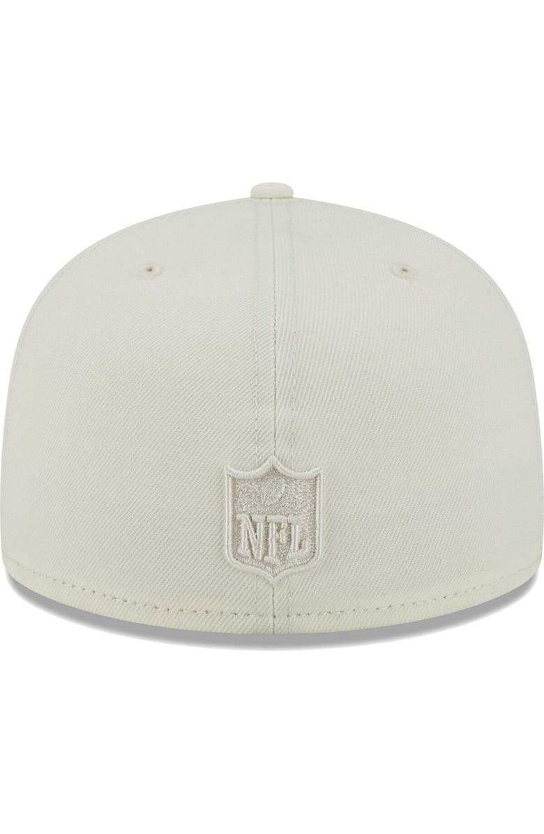 New Era Men's New Era Cream Chicago Bears Color Pack 59FIFTY Fitted Hat, Alternate, color, 