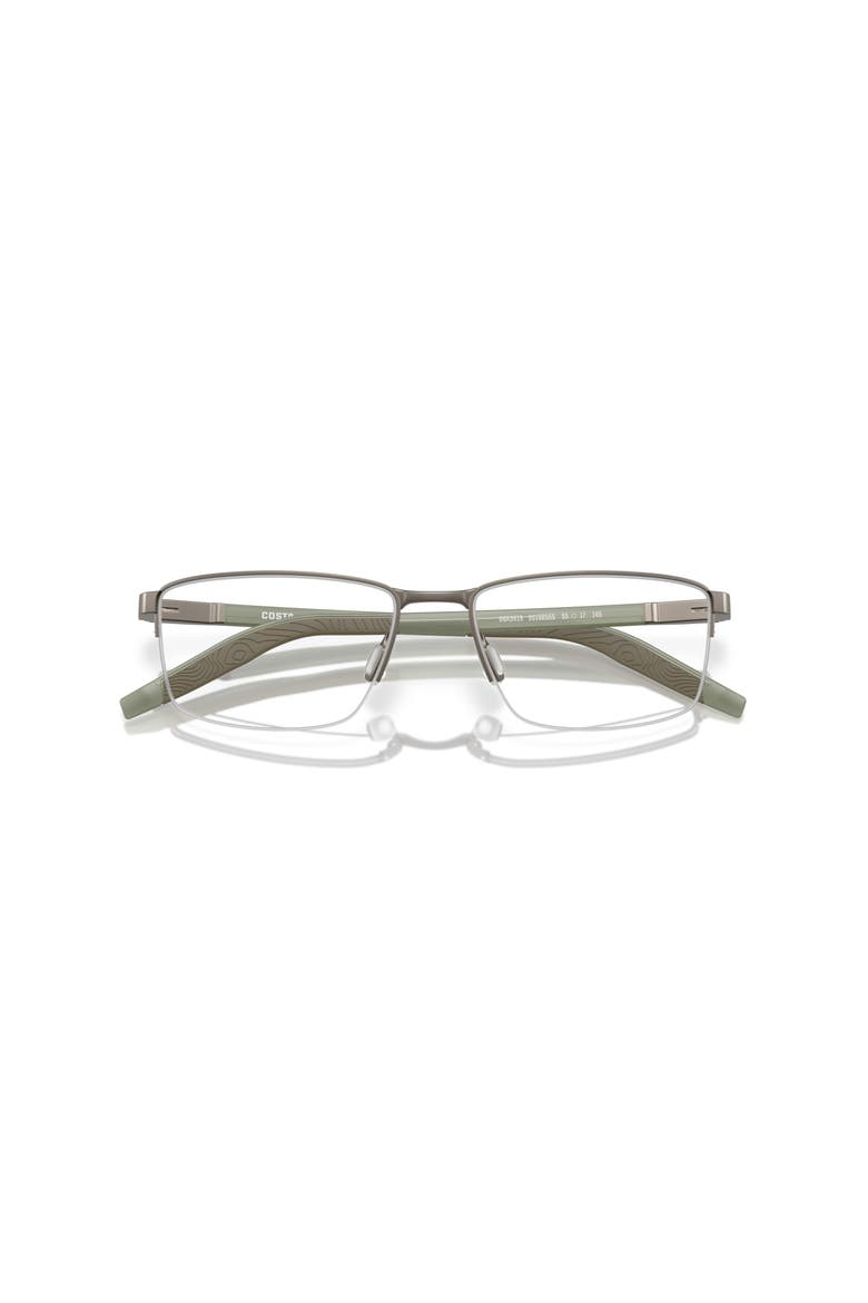 55mm Rectangle optical glasses, Alternate, color, Grey