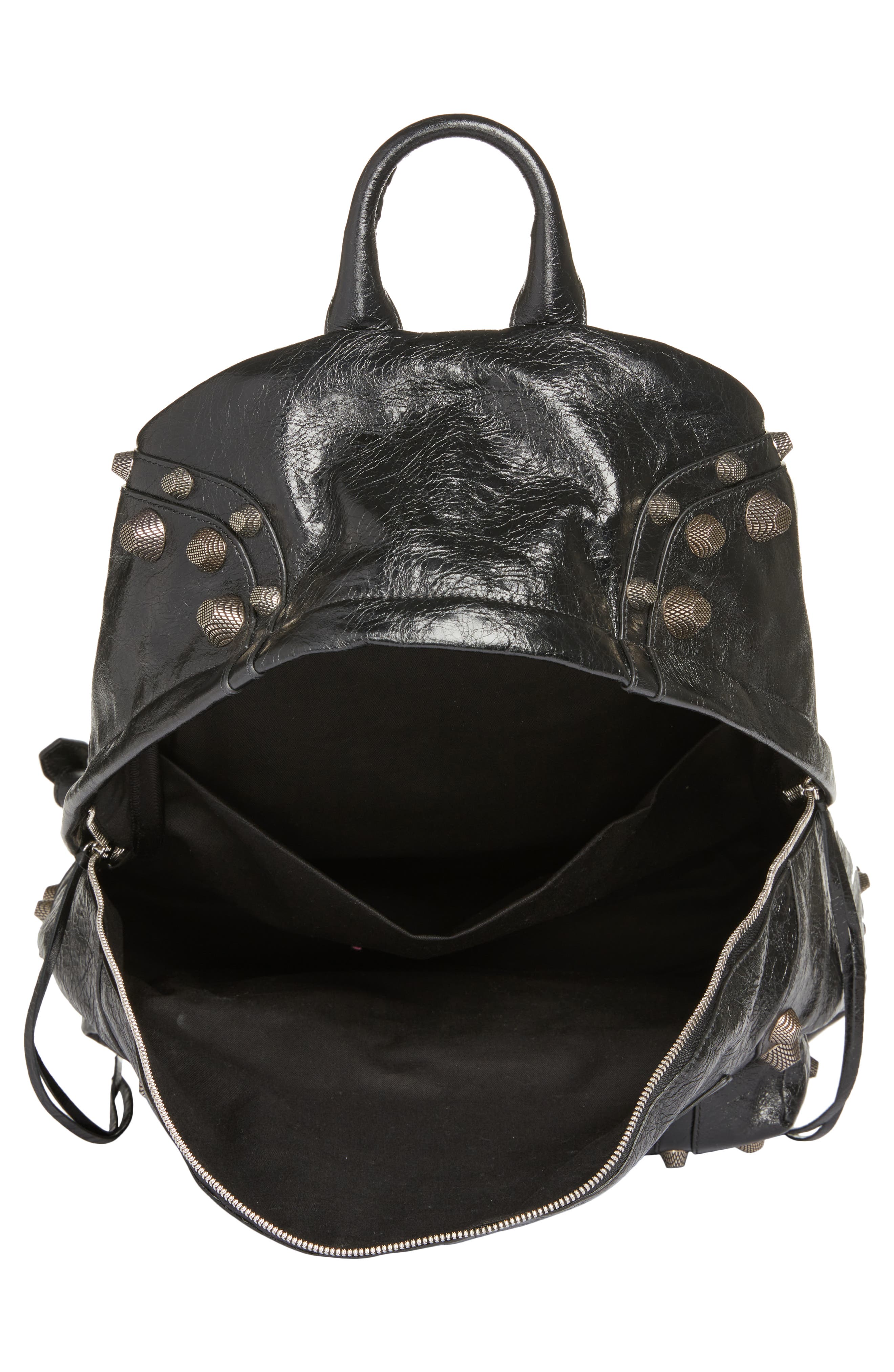 Balenciaga Medium Le Cagole Leather Backpack, Alternate, color, 