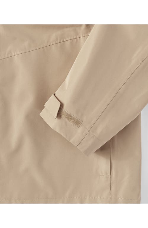 Lands' End Waterproof Rain Jacket In Champagne